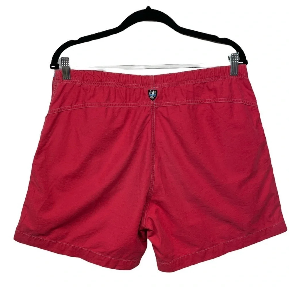 Men's Kuhl ALF Clothing Shorts Vintage Multi Pockets Red